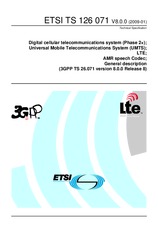 ETSI TS 126071-V8.0.0 16.1.2009