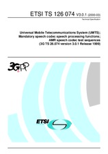 ETSI TS 126074-V3.0.1 31.3.2000