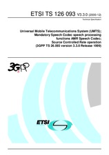 ETSI TS 126093-V3.3.0 31.12.2000