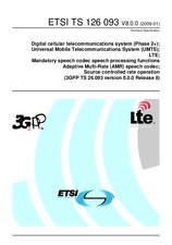 ETSI TS 126093-V8.0.0 16.1.2009