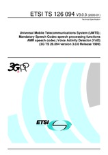 ETSI TS 126094-V3.0.0 28.1.2000