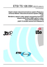 ETSI TS 126094-V8.0.0 16.1.2009