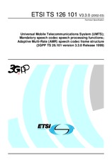 Norma ETSI TS 126101-V3.3.0 31.3.2002 náhled