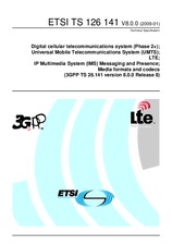 ETSI TS 126141-V8.0.0 22.1.2009