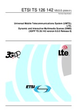 ETSI TS 126142-V8.0.0 22.1.2009