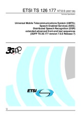 ETSI TS 126177-V7.0.0 28.6.2007