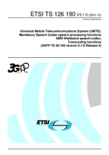 ETSI TS 126190-V5.1.0 5.8.2002