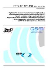 ETSI TS 126191-V7.0.0 30.6.2007