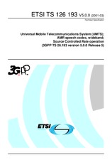 ETSI TS 126193-V5.0.0 5.8.2002