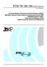 ETSI TS 126194-V5.0.0 5.8.2002