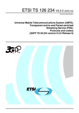 ETSI TS 126234-V6.3.0 31.3.2005
