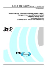 ETSI TS 126234-V6.12.0 26.10.2007