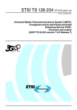 ETSI TS 126234-V7.4.0 26.10.2007