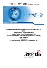 ETSI TS 126237-V10.6.0 22.1.2013