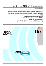 ETSI TS 126244-V8.0.0 22.1.2009