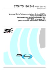 ETSI TS 126246-V7.0.0 30.6.2007