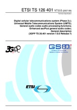 ETSI TS 126401-V7.0.0 17.7.2007