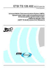 ETSI TS 126402-V6.0.0 28.1.2005
