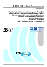 ETSI TS 126405-V7.0.0 30.6.2007