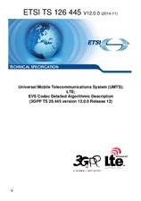 Norma ETSI TS 126445-V12.0.0 5.11.2014 náhled