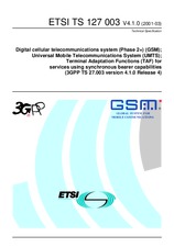 ETSI TS 127003-V4.1.0 31.3.2001
