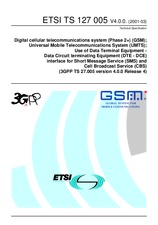 ETSI TS 127005-V4.0.0 31.3.2001