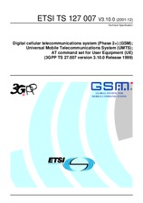 ETSI TS 127007-V3.10.0 31.12.2001