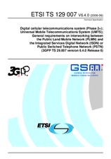 Norma ETSI TS 129007-V6.4.0 30.6.2006 náhled