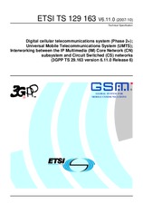 ETSI TS 129163-V6.11.0 24.10.2007