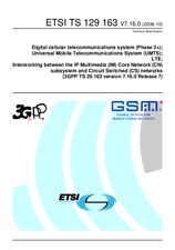 ETSI TS 129163-V7.16.0 8.10.2009