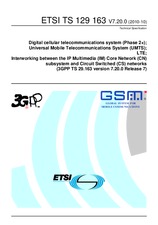 ETSI TS 129163-V7.20.0 12.10.2010
