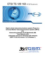 Norma ETSI TS 129163-V7.27.0 9.7.2013 náhled