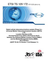 ETSI TS 129172-V11.0.0 25.10.2012