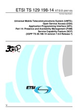 ETSI TS 129198-14-V7.0.0 27.3.2007