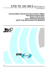 ETSI TS 129199-5-V6.4.0 31.12.2005