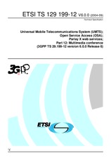 ETSI TS 129199-12-V6.0.0 26.1.2005