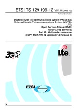 ETSI TS 129199-12-V8.1.0 20.10.2009