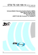 ETSI TS 129199-14-V7.3.0 28.3.2007