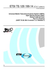 ETSI TS 129199-14-V7.4.0 24.10.2007