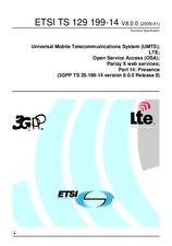 ETSI TS 129199-14-V8.0.0 20.1.2009