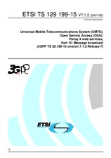 Náhled ETSI TS 129199-15-V7.1.1 31.3.2007