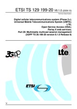 ETSI TS 129199-20-V8.1.0 20.10.2009