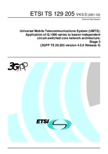 ETSI TS 129205-V4.0.0 31.3.2001