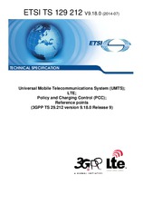 Norma ETSI TS 129212-V9.18.0 16.7.2014 náhled