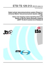 ETSI TS 129213-V8.5.0 8.10.2009