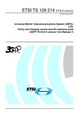Norma ETSI TS 129214-V7.6.0 3.2.2009 náhled