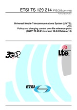 Norma ETSI TS 129214-V10.3.0 22.6.2011 náhled