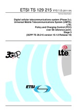 ETSI TS 129215-V10.1.0 27.4.2011