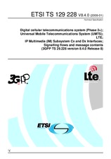 ETSI TS 129228-V8.4.0 19.1.2009