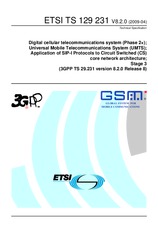 Norma ETSI TS 129231-V8.2.0 21.4.2009 náhled